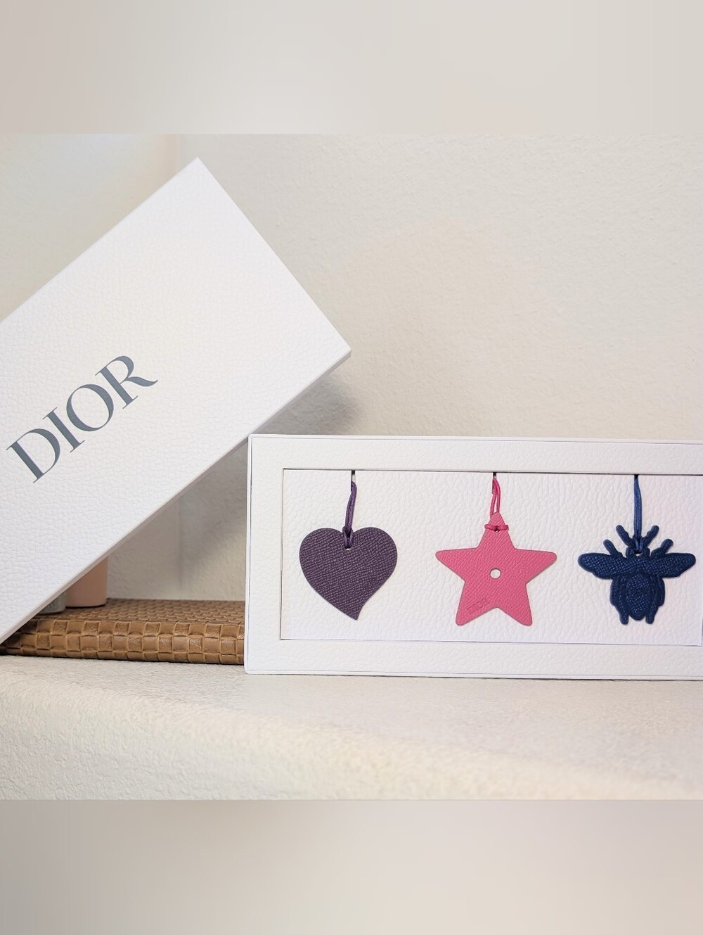 Dior 3 Piece LIMITED EDITION Bag Charms GWP
